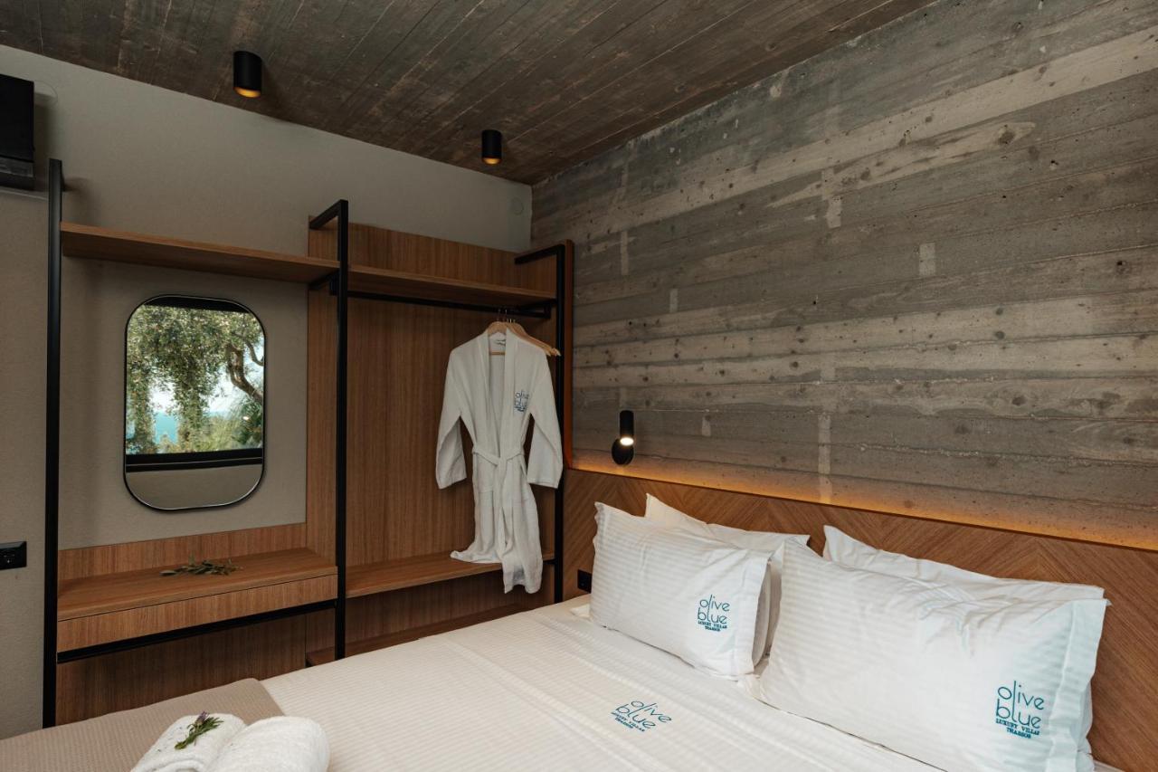 Olive Blue Thassos Luxury Astris